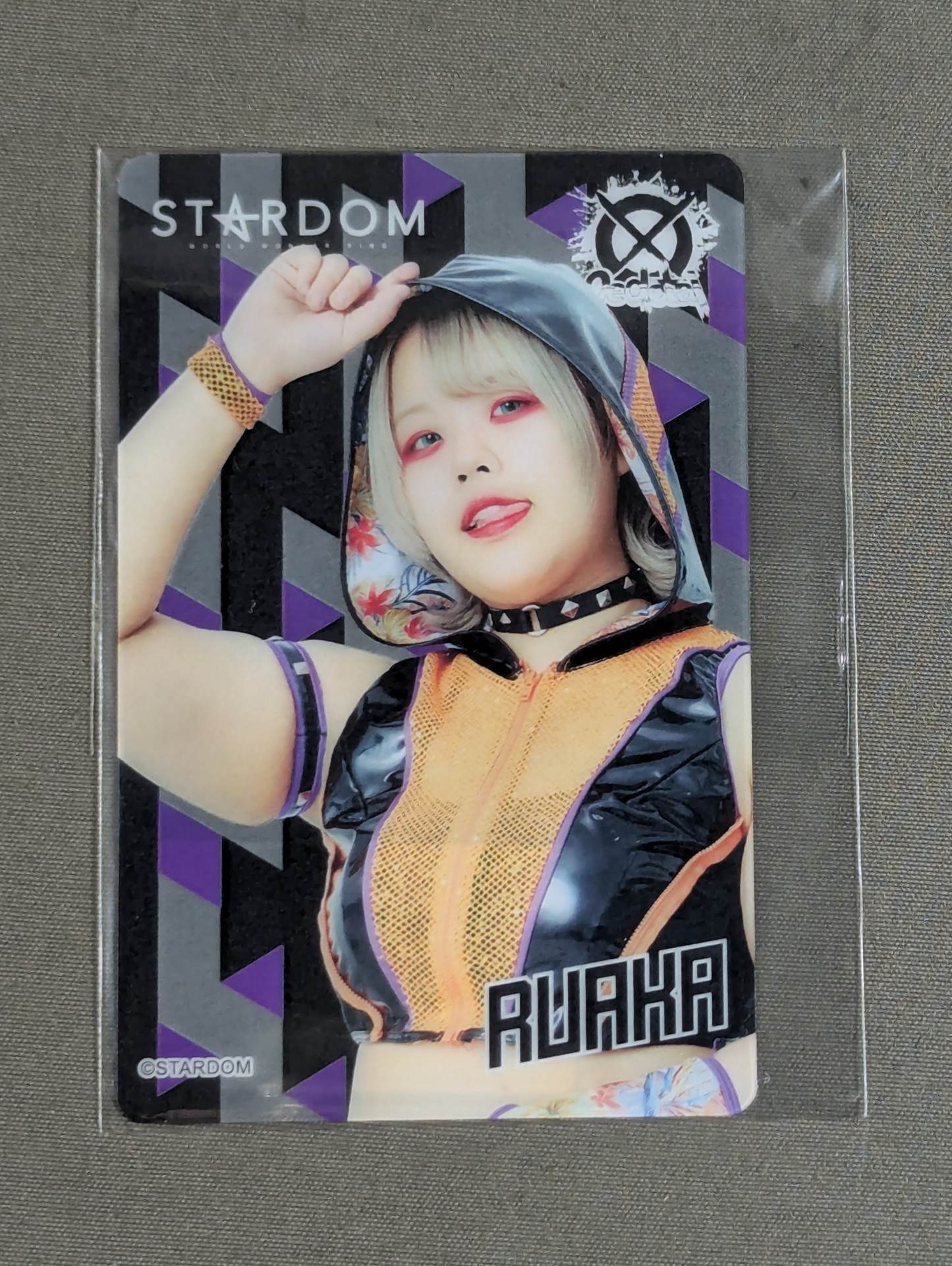 琉悪夏 STARDOM×ウェブポン クリアカード