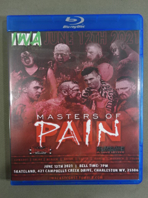 IWA EAST COAST MASTERS OF PAIN 2021