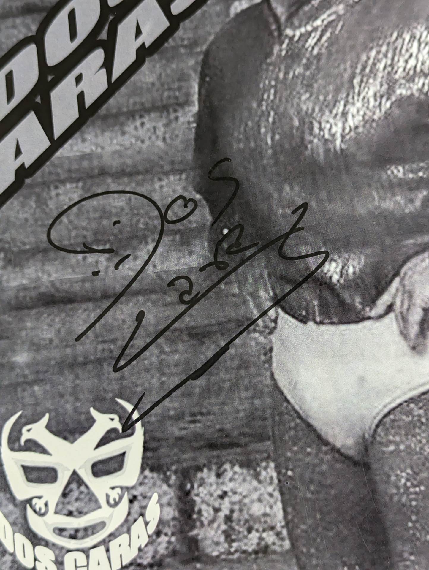 Dos Caras hand signed autograph Pro-Photo (B-3)
