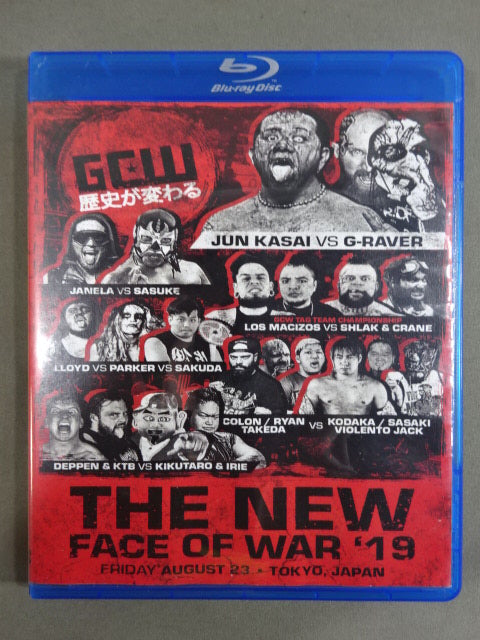 GCW THE NEW FACE OF WAR ’19