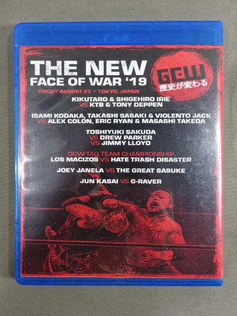 GCW THE NEW FACE OF WAR ’19