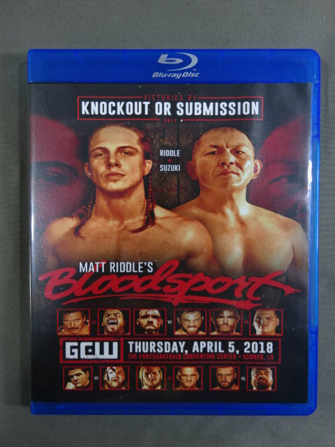 ★マット・リデルvs鈴木みのる★ MATT RIDDLE'S Bloodsports PRESENTED BY GCW