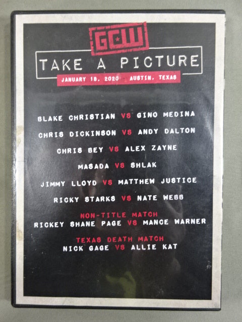 GCW TAKE A PICTURE