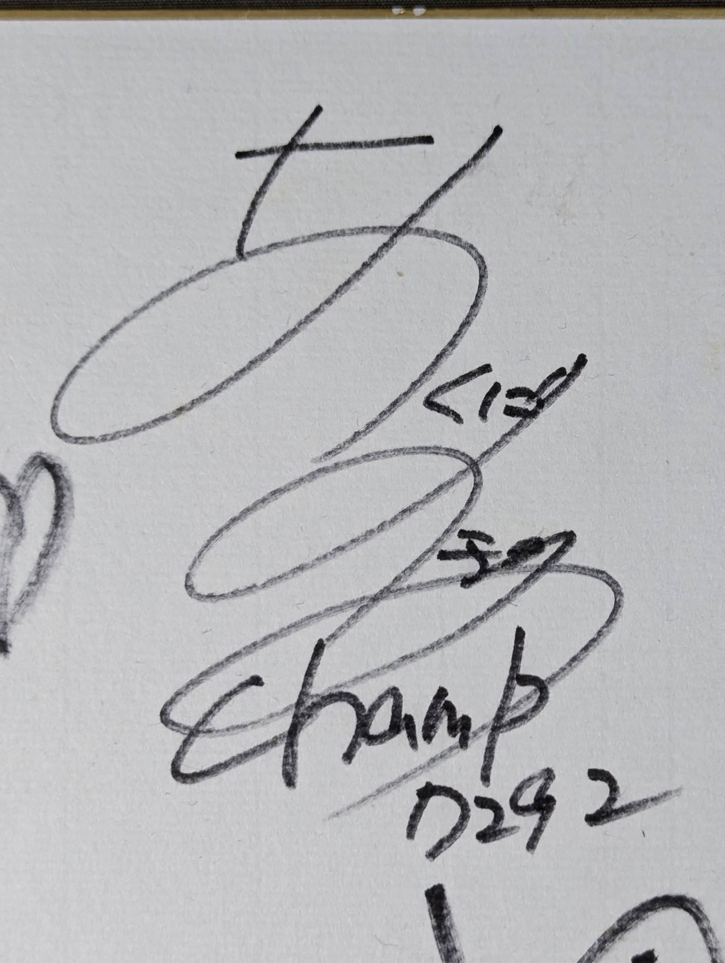息吹 2009年5月31日・後楽園ホール大会 6名寄せ書き