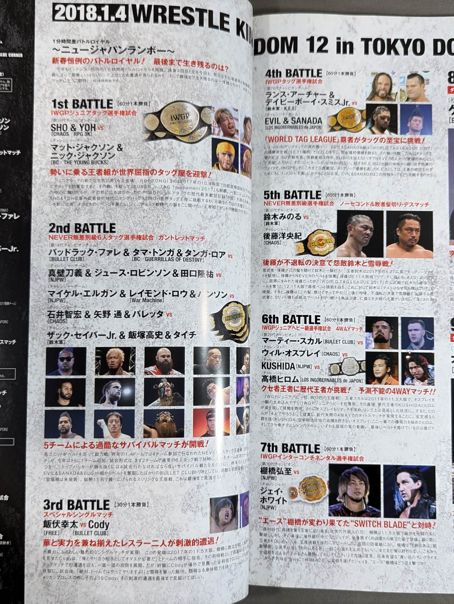 レッスルキングダム12 / WRESTLE KINGDOM 12