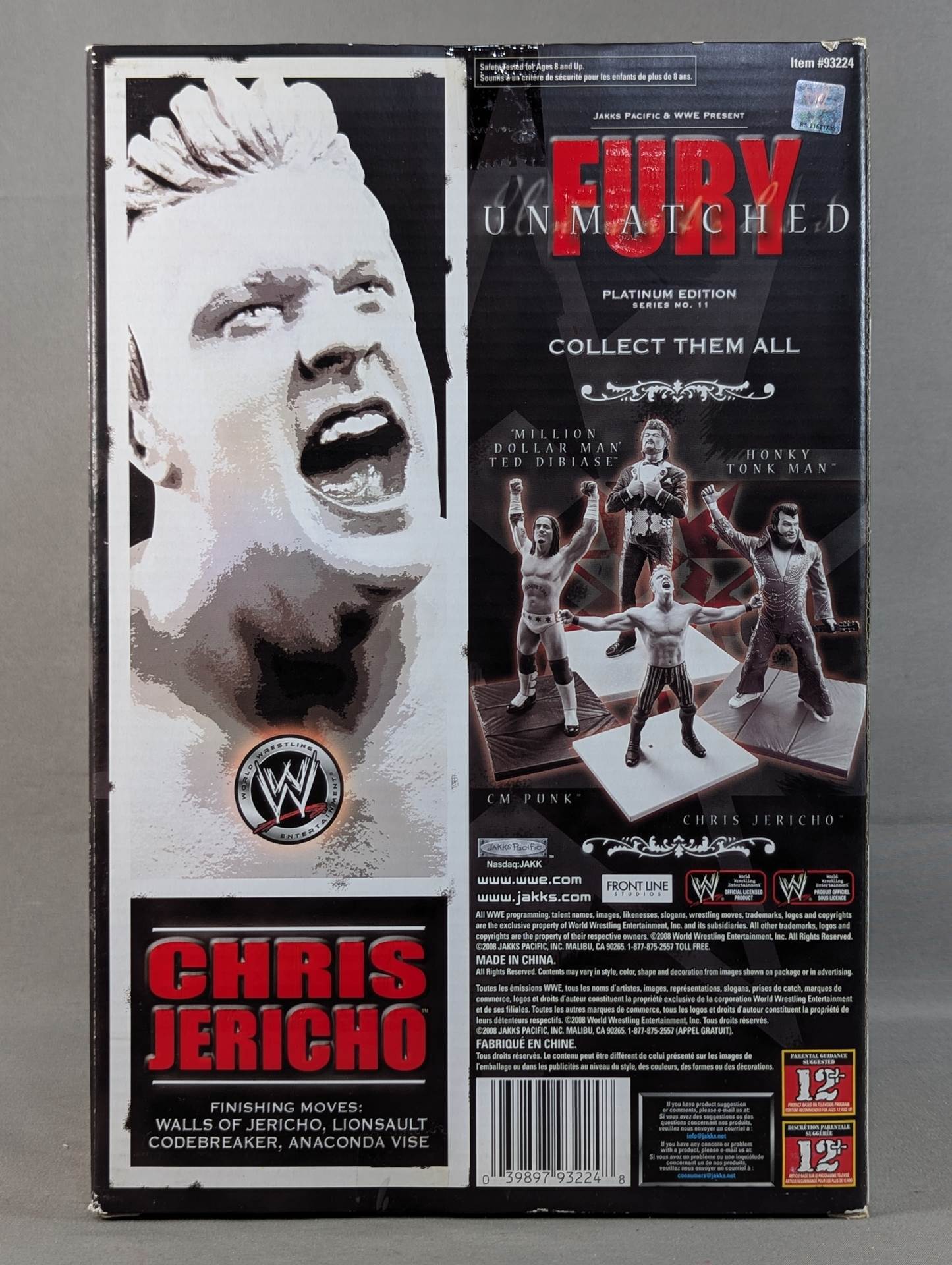 ★Chris Jericho UNMATCHED FURY★