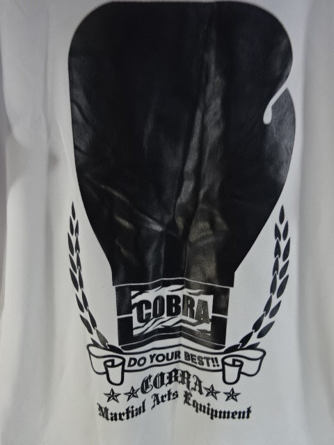 COBRA ドライTシャツ①(ホワイト)