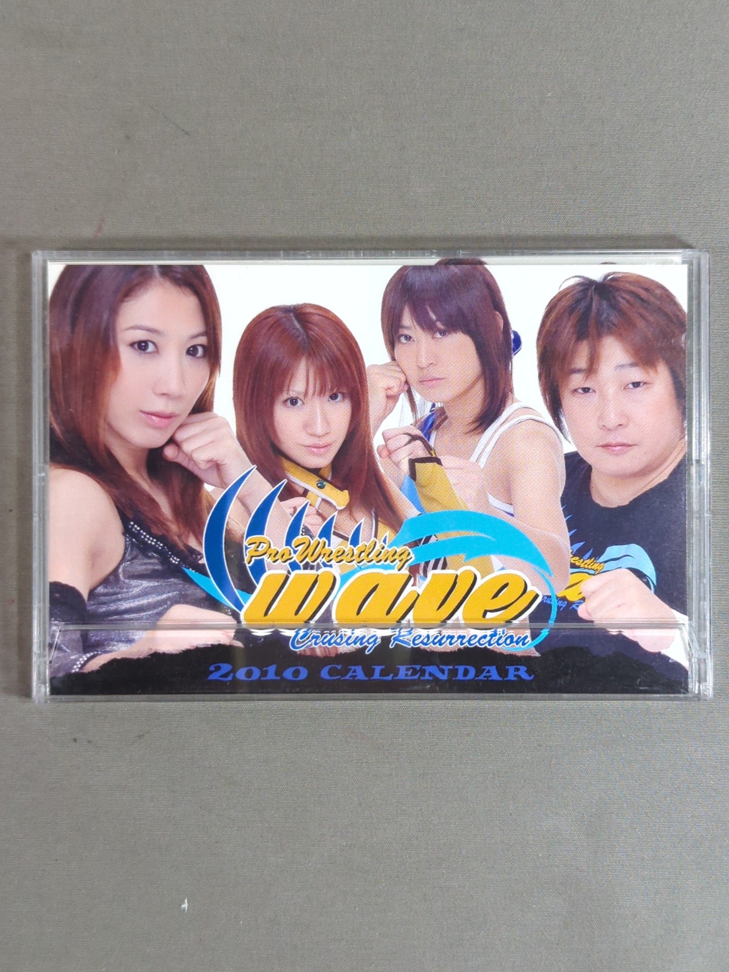 プロレスリングWAVE「2010年」卓上カレンダー