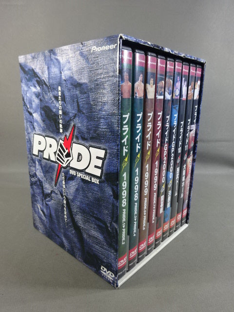PRIDE DVD SPECIAL BOX ★勇者たちの闘いの軌跡、ただ最強という誇りを求めて...。★