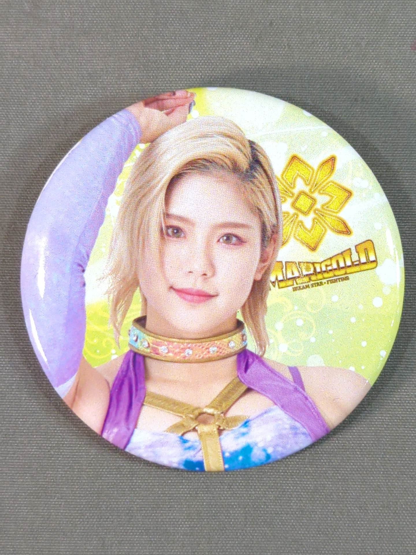 女子プロレス　マリーゴールド　非売品　缶バッジ　天麗皇希　缶バッチ 天麗皇希 マリーゴールド 缶バッジ – 闘道館