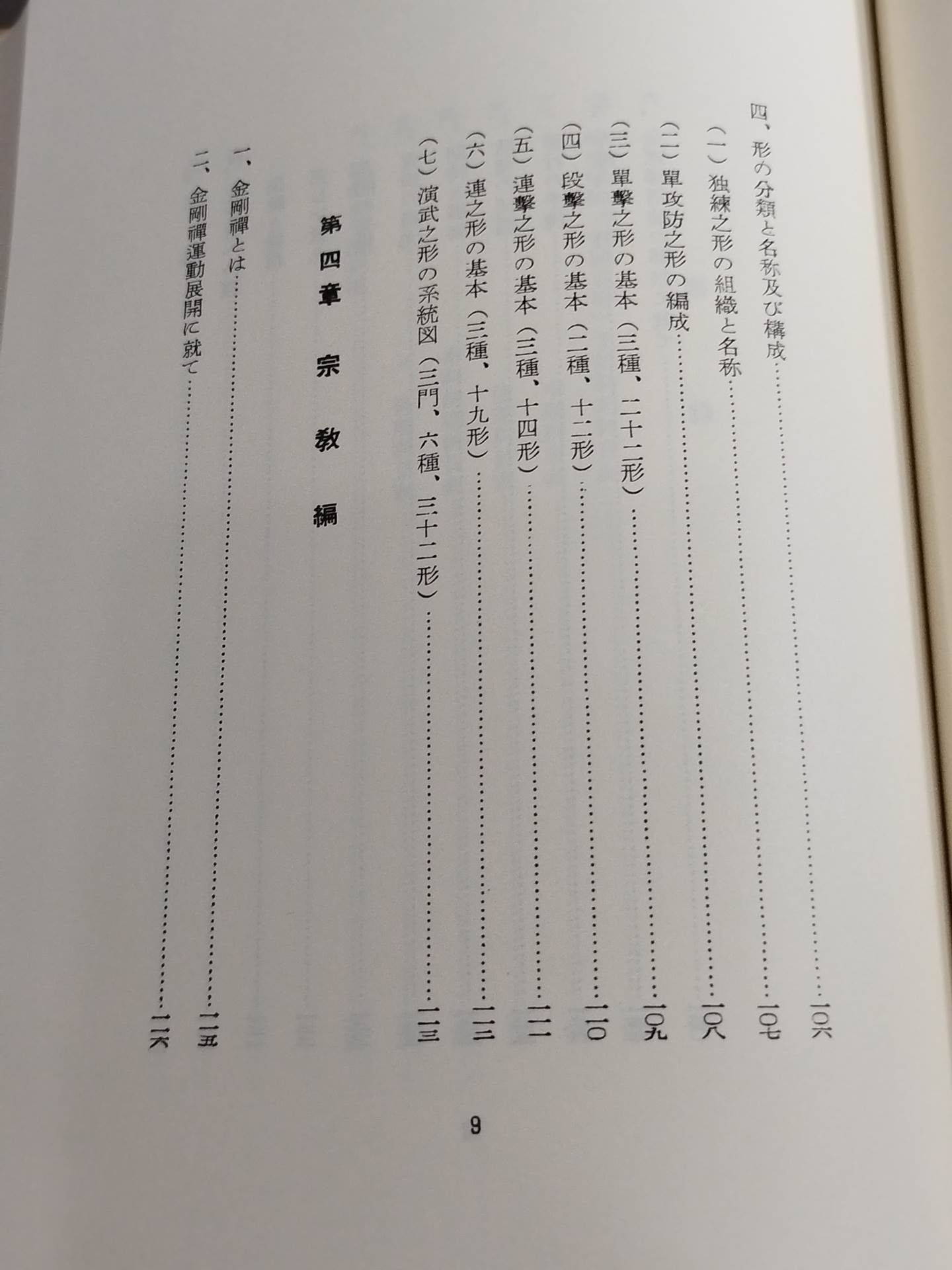 復刻版 日本傳正統北派少林寺拳法教範 初版