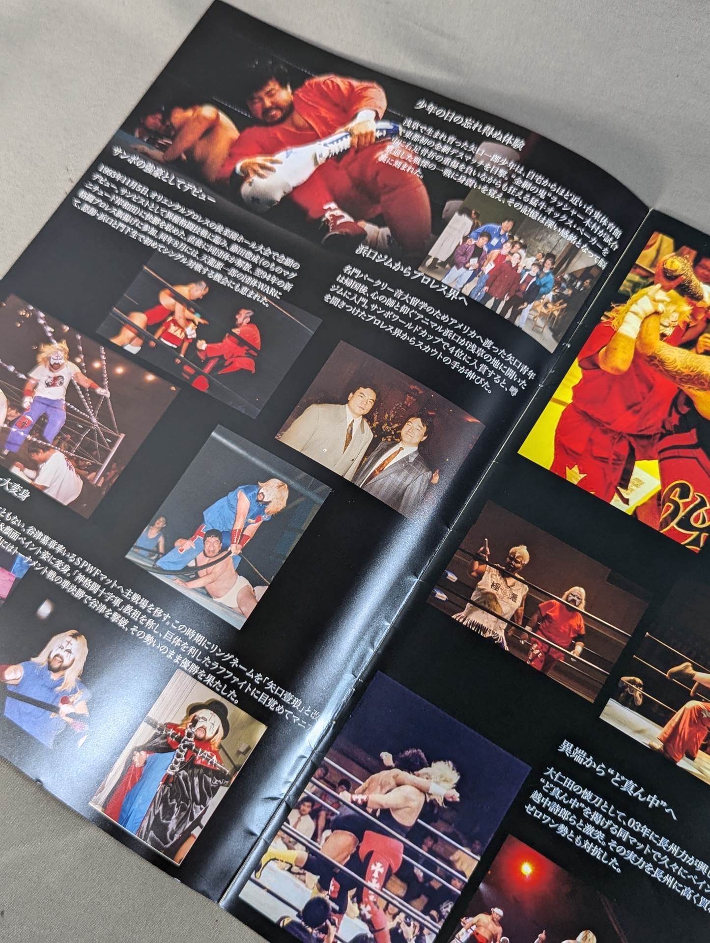 【雷神矢口 直筆サイン入り】浅草プロレス 愛 雷神矢口デビュー25週年記念大会
