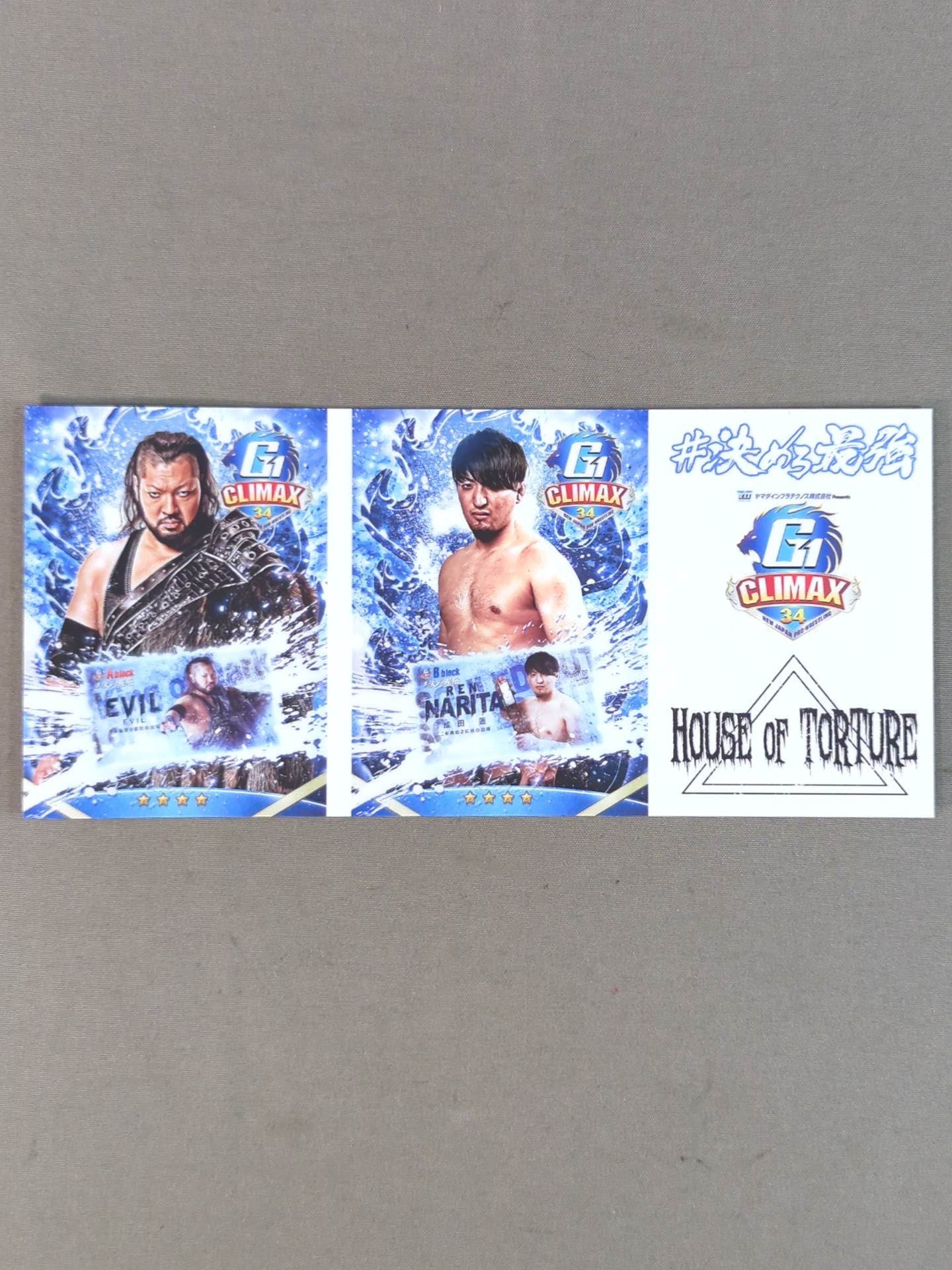 ★非売品★ 新日本プロレス「HOUSE OF TORTURE」ステッカー