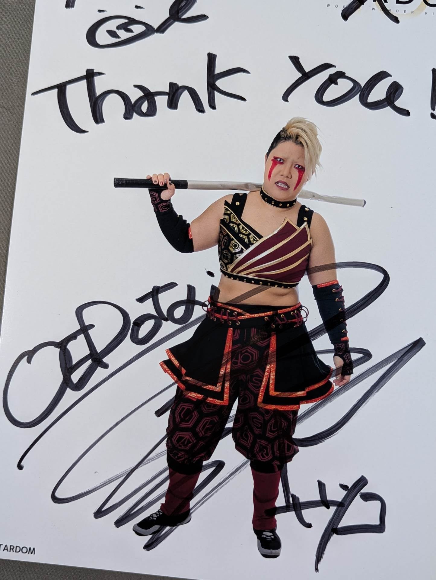 Natsuko Tora hand signed autograph Starda Pro-Photo (A-9)
