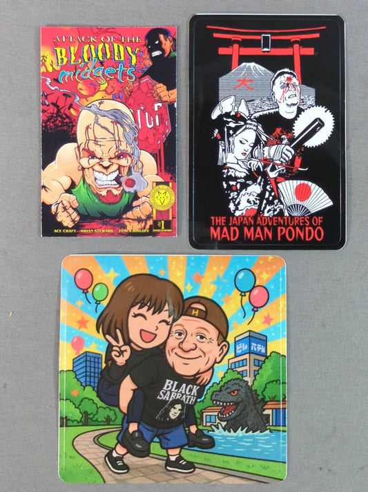 Madman Pond Sticker Set