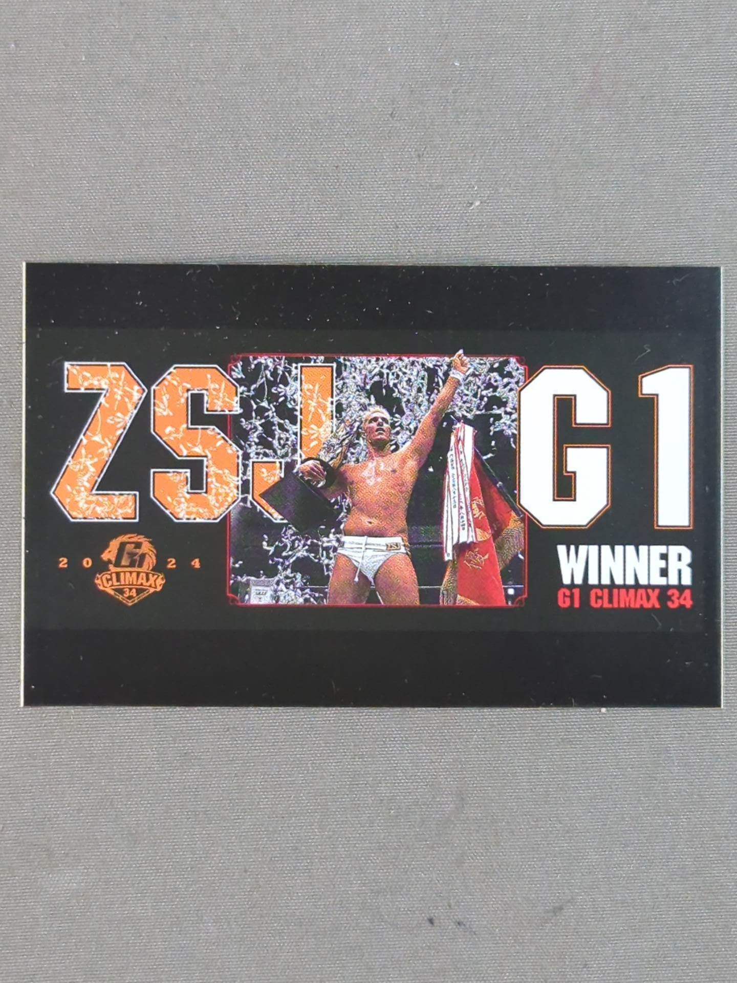 ★ザック・セイバーJr. G1 CLIMAX 34 優勝記念★ ステッカーセット