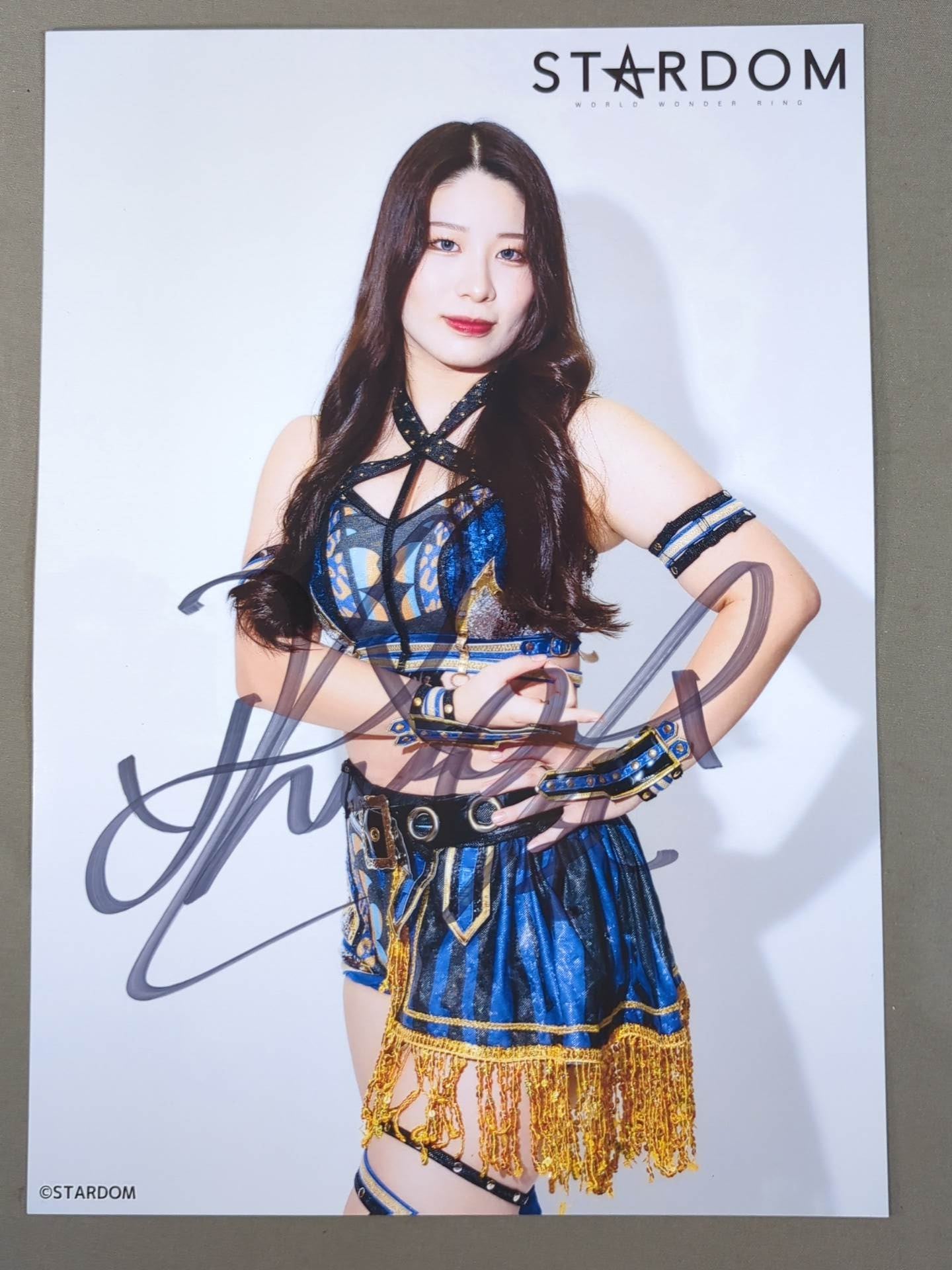 スターダム ジュリア 直筆サイン ポートレート① ジュリア 直筆サイン入り スターダムポートレート(A-8) – 闘道館