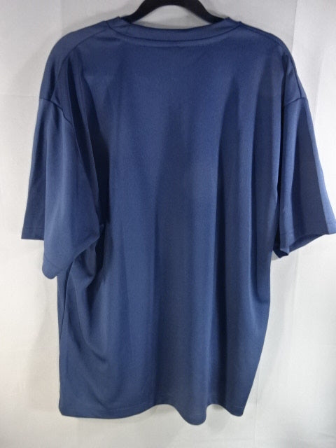 【hand signed autograph】 Masakatsu Funaki Dry T-Shirts(1) (Navy)