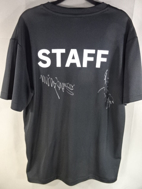 【2選手直筆サイン入り】熊本プロレス祭り2019 スタッフ用 Tシャツ