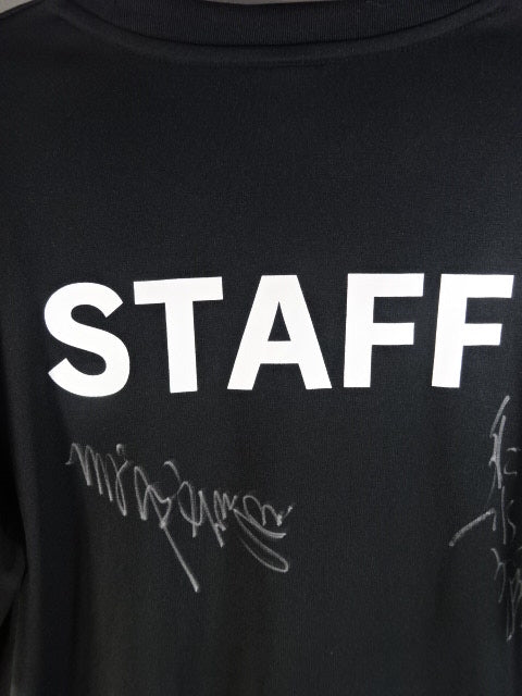 【2選手直筆サイン入り】熊本プロレス祭り2019 スタッフ用 Tシャツ
