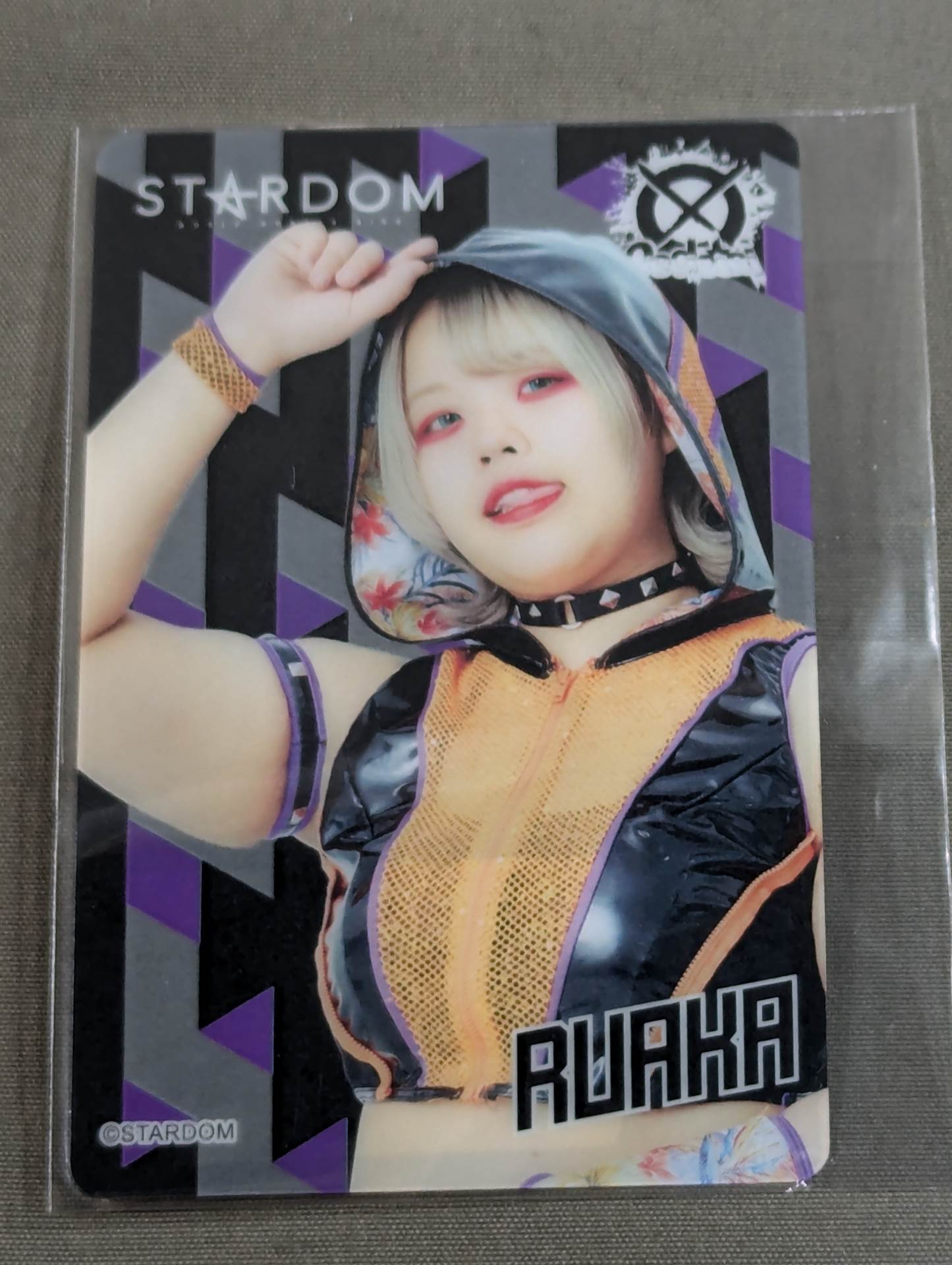 琉悪夏 STARDOM×ウェブポン クリアカード