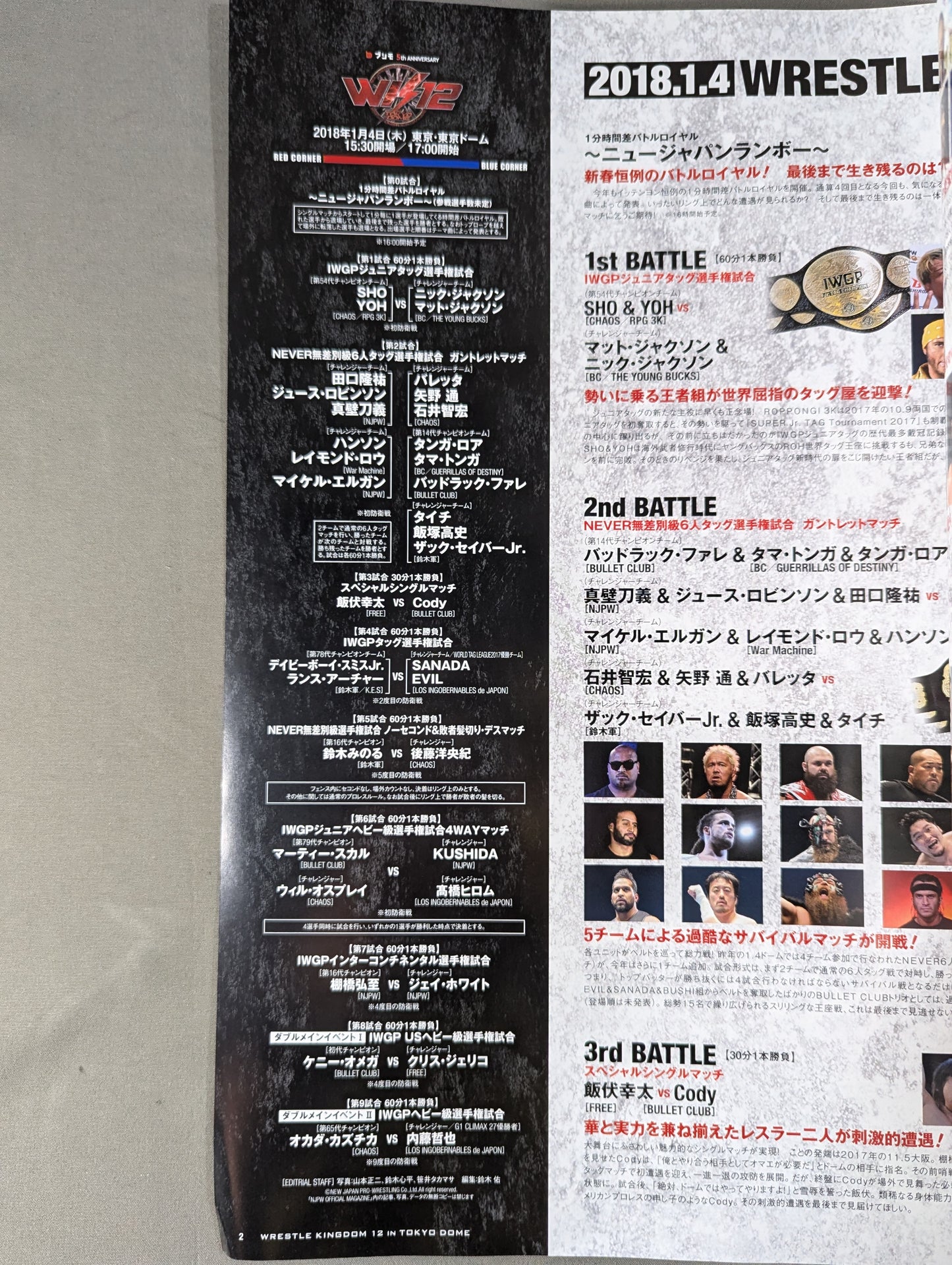 WRESTLE KINGDOM 12