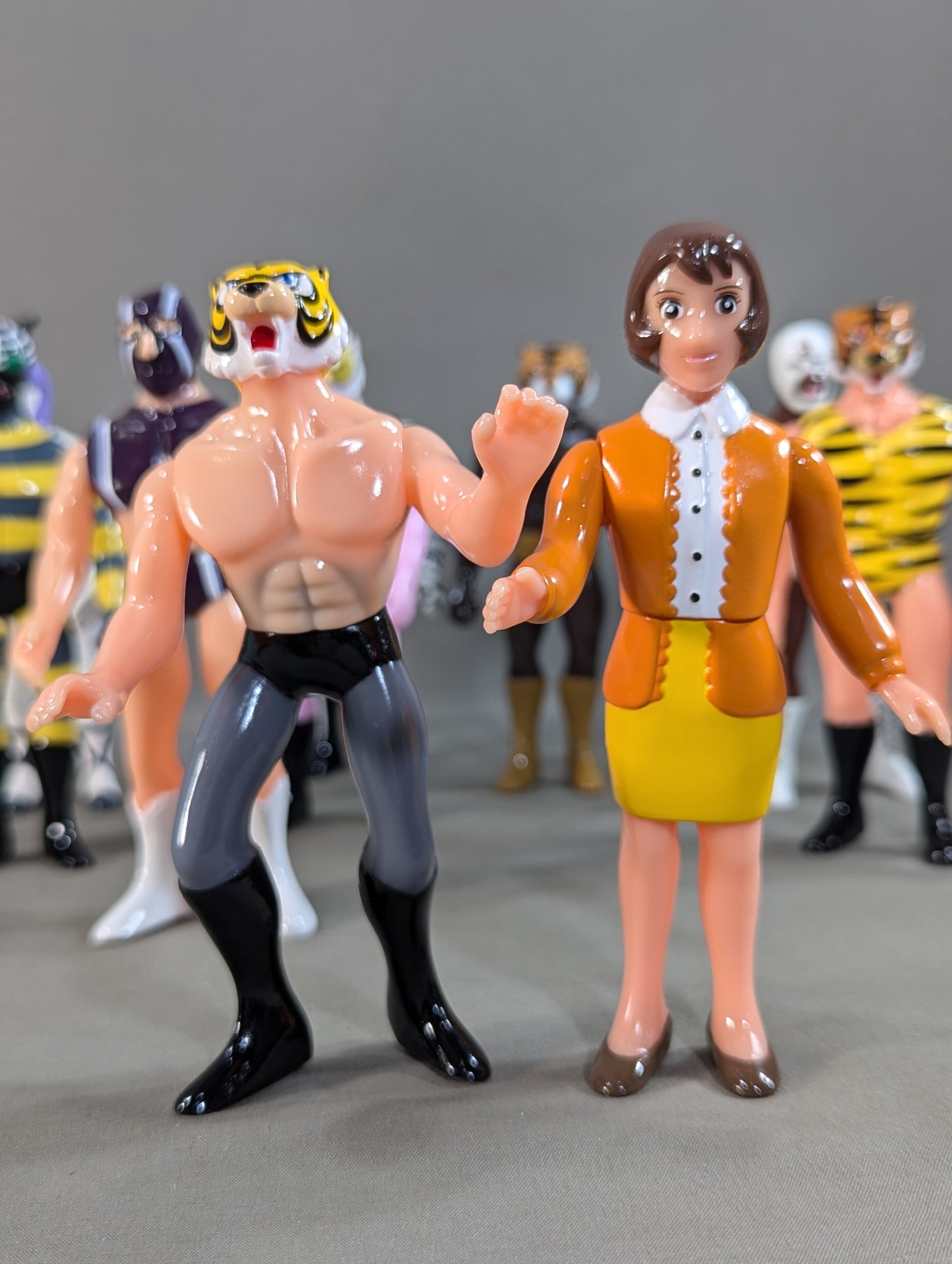 ★ Fully complete!! ★ Phantom Wrestler Edition Tiger Mask Figure Set