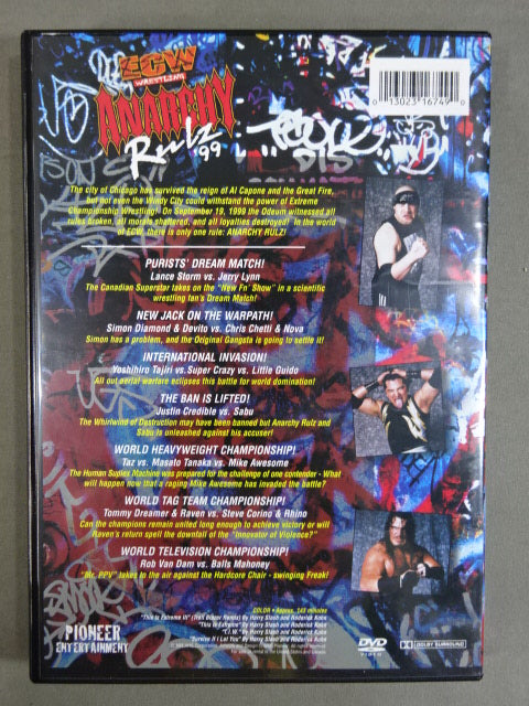 ECW ANARCHY RULZ ’99