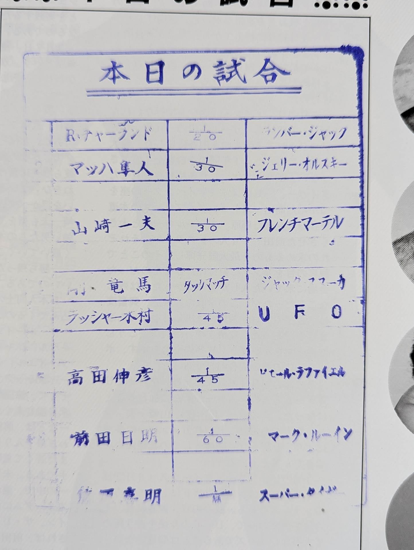 第1次UWF / U.W.F.ビクトリー・ウイークス