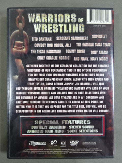 WARRIORS OF WRESTLING ★THE BIGGEST, BADDEST, MEANEST, WRESTLERS OF ALL TIME★