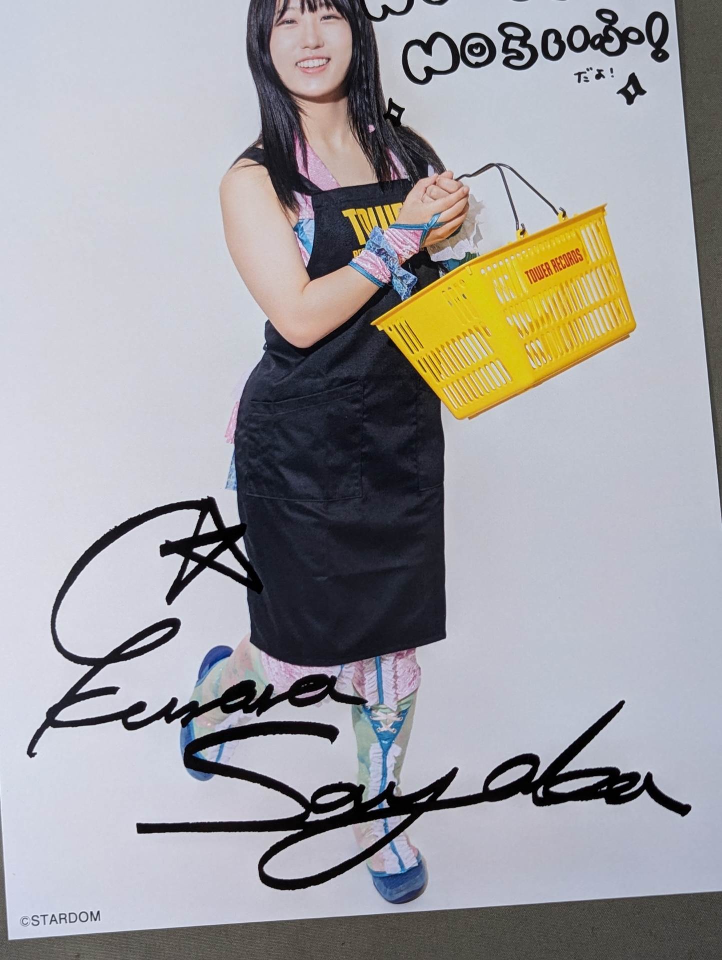 玖麗さやか スターダム×TOWER RECORDS 2024 ポートレート
