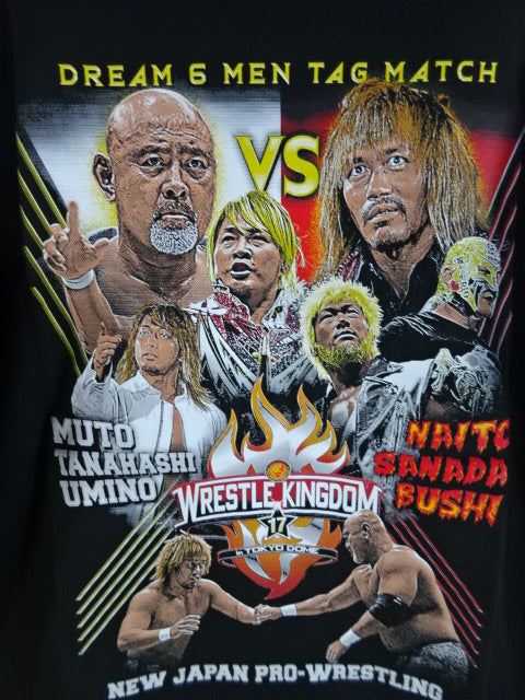 武藤敬司 新日本プロレスラストマッチ記念 Tシャツ