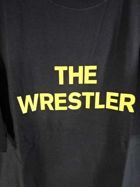 柴田勝頼 THE WRESTLER Tシャツ(ブラック×マスタード)