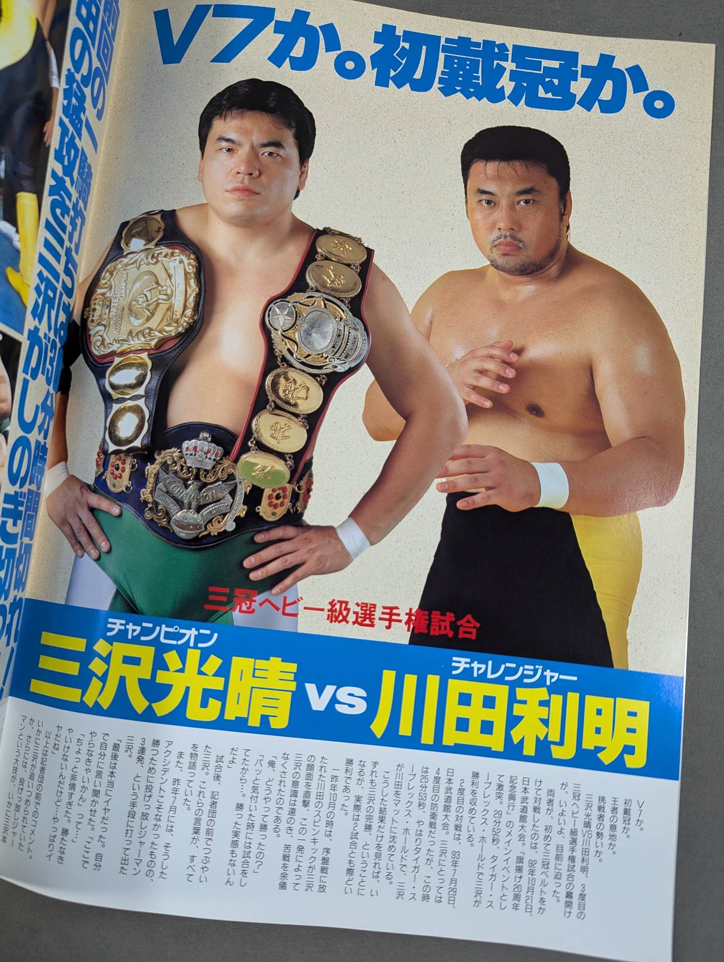 94スーパー・パワー・シリーズ / 6・3武道館 ザ・頂上決戦