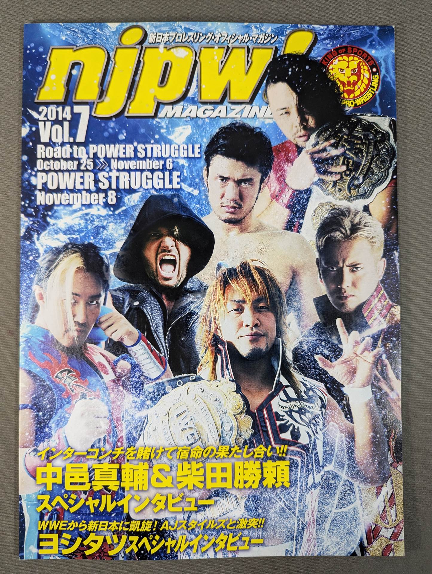 NJPW OFFICIAL MAGAZINE 2014 Vol.7
