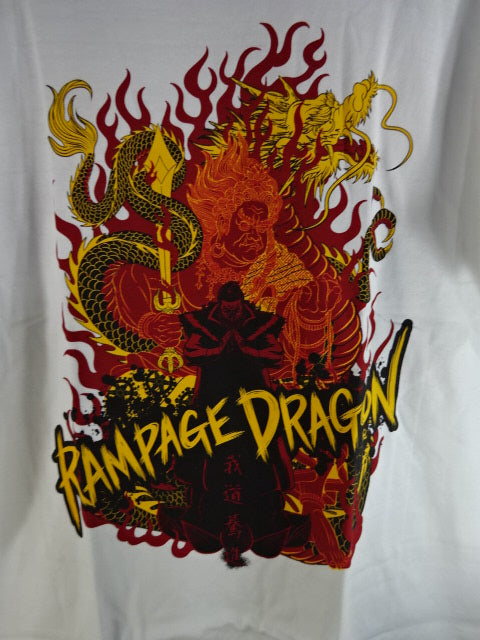 鷹木信悟 不動龍 Tシャツ(ホワイト)