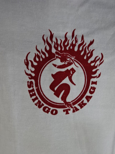 鷹木信悟 不動龍 Tシャツ(ホワイト)
