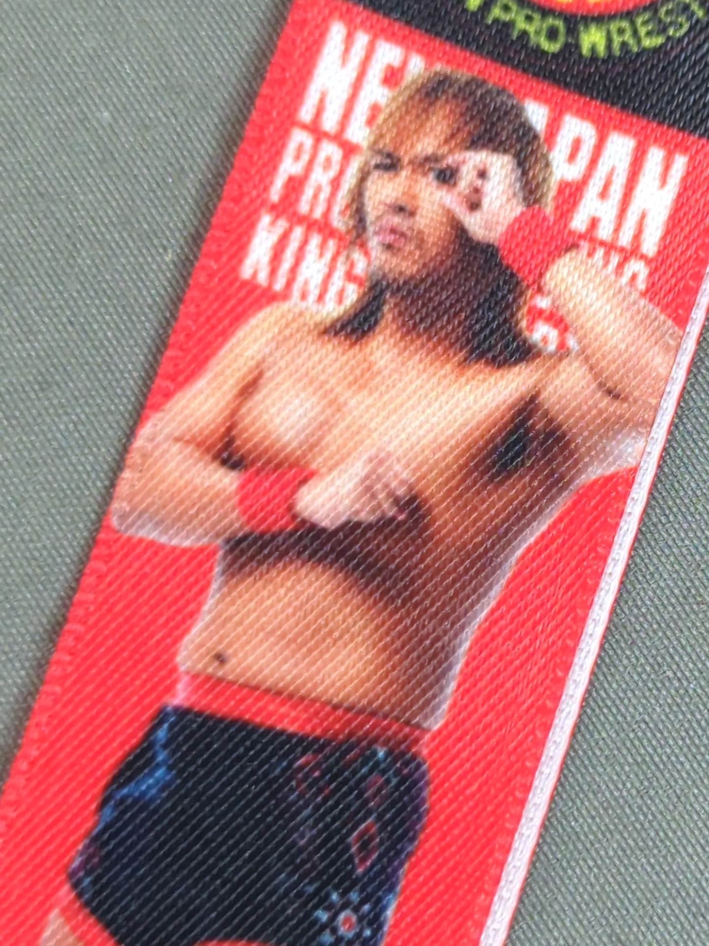 内藤哲也 ミニタペストリーキーホルダー