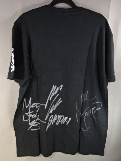 [Young Bucks &Adam Cole hand signed autograph 】BULLET CLUB ARISING T-shirt