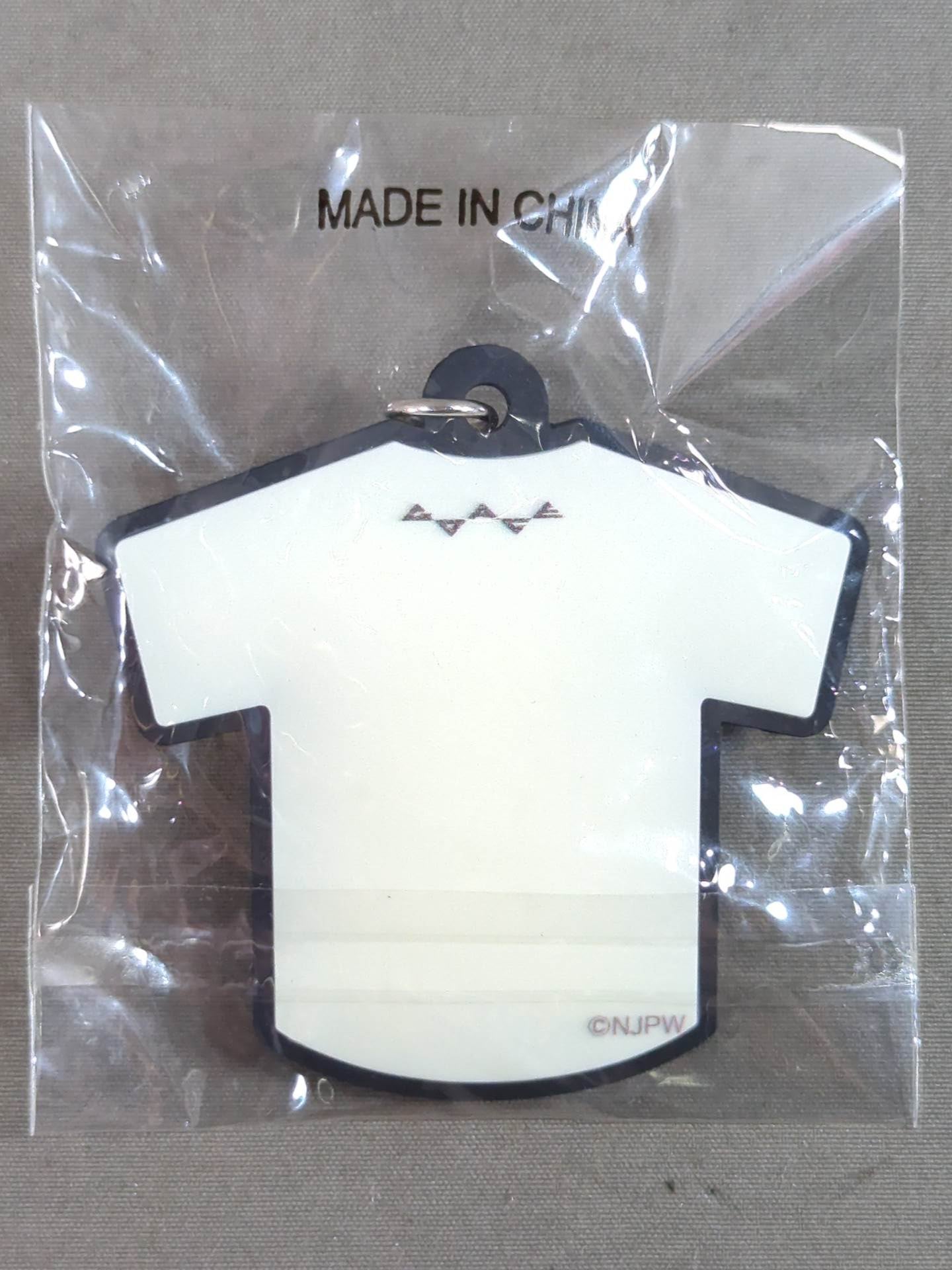 Hiroshi Tanahashi New Japan Pro Wrestling Logo T-Shirt Rubber Keychain