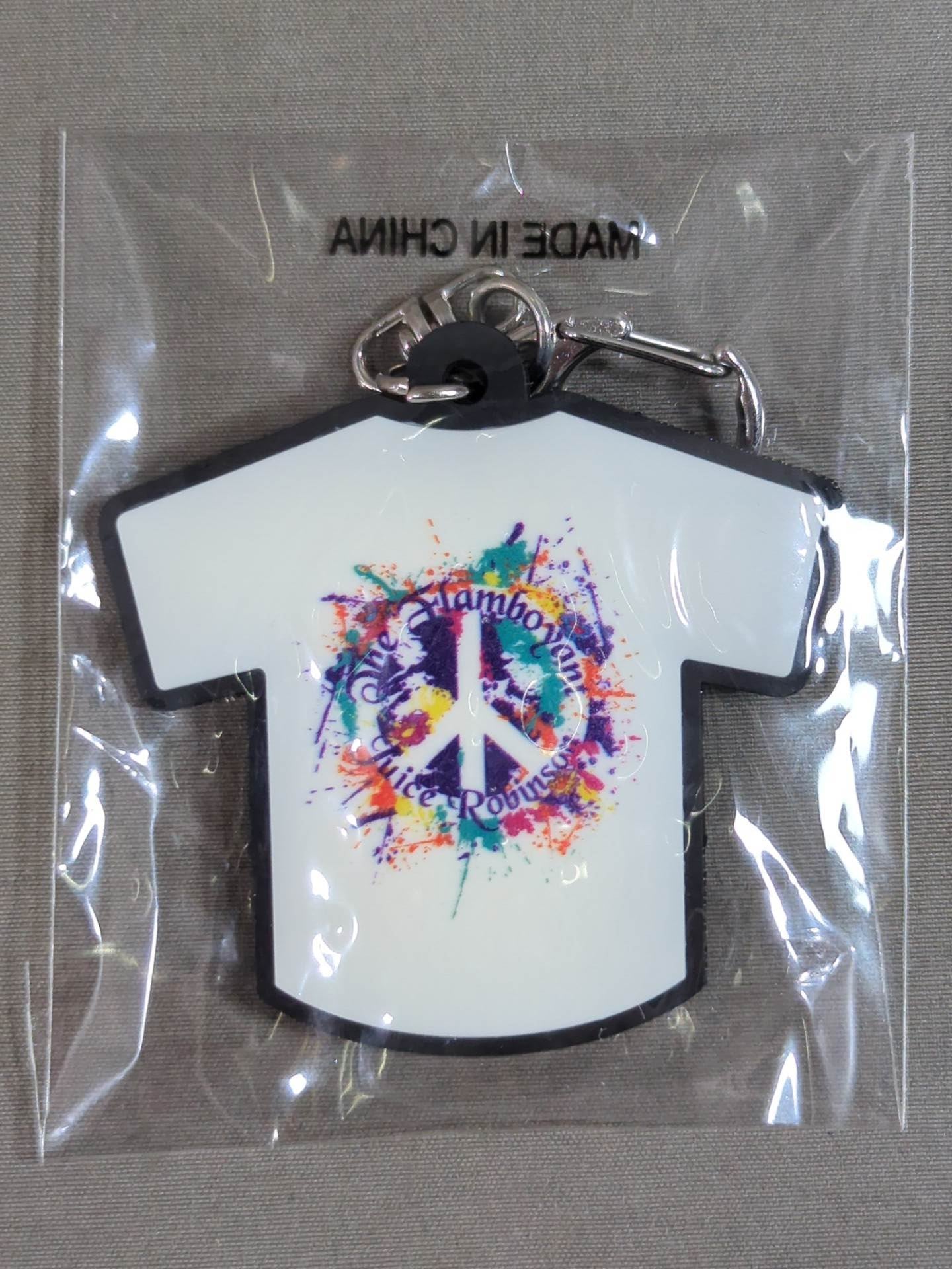 Juice Robinson New Japan Pro Wrestling Logo T-Shirt Rubber Keychain