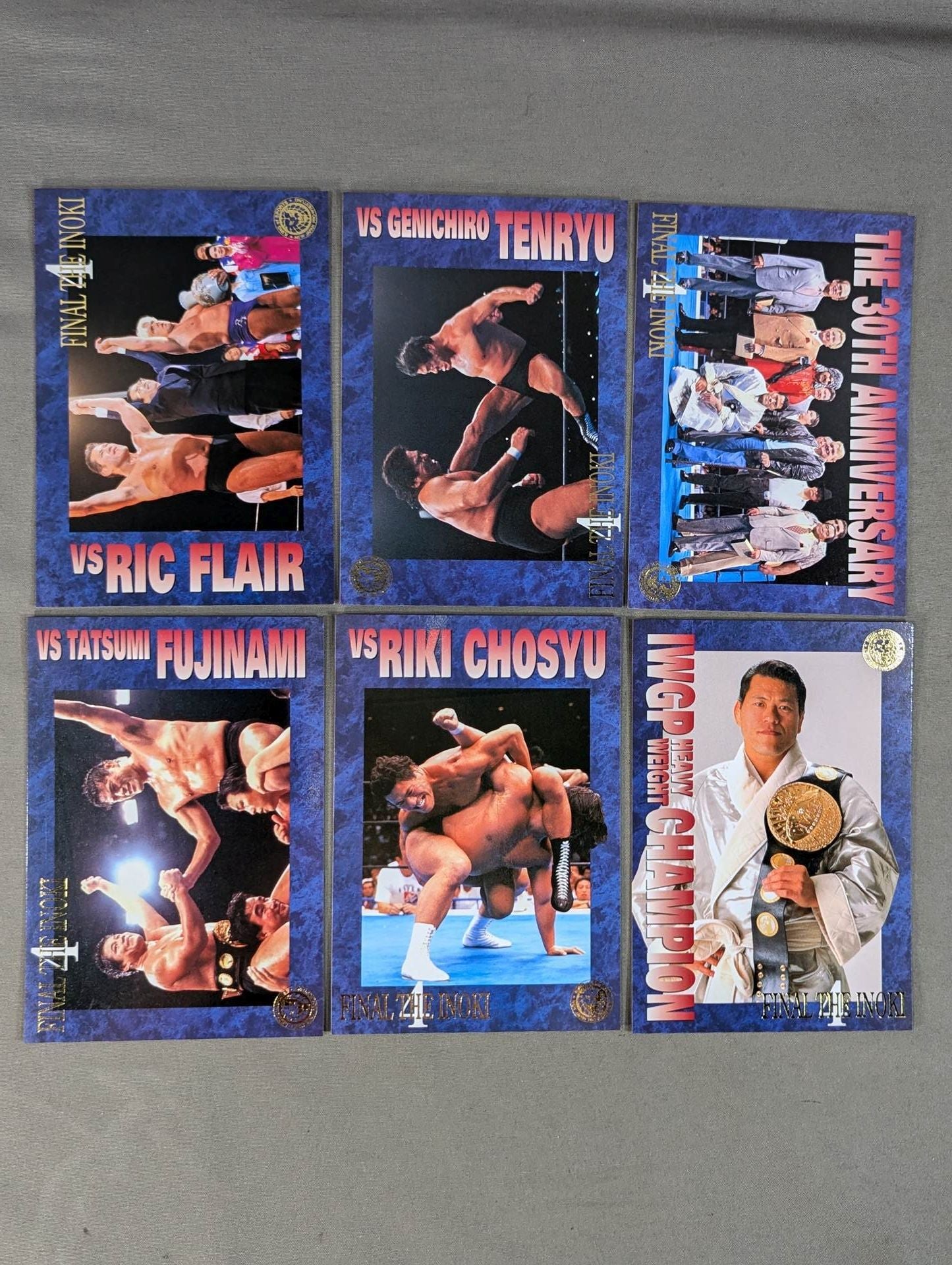 Antonio Inoki Memorial Card Collection