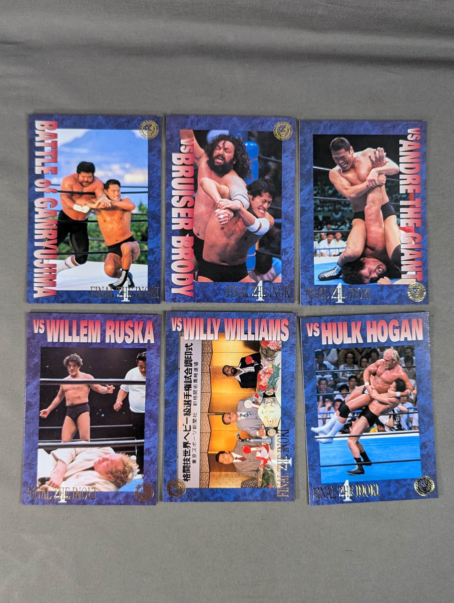Antonio Inoki Memorial Card Collection