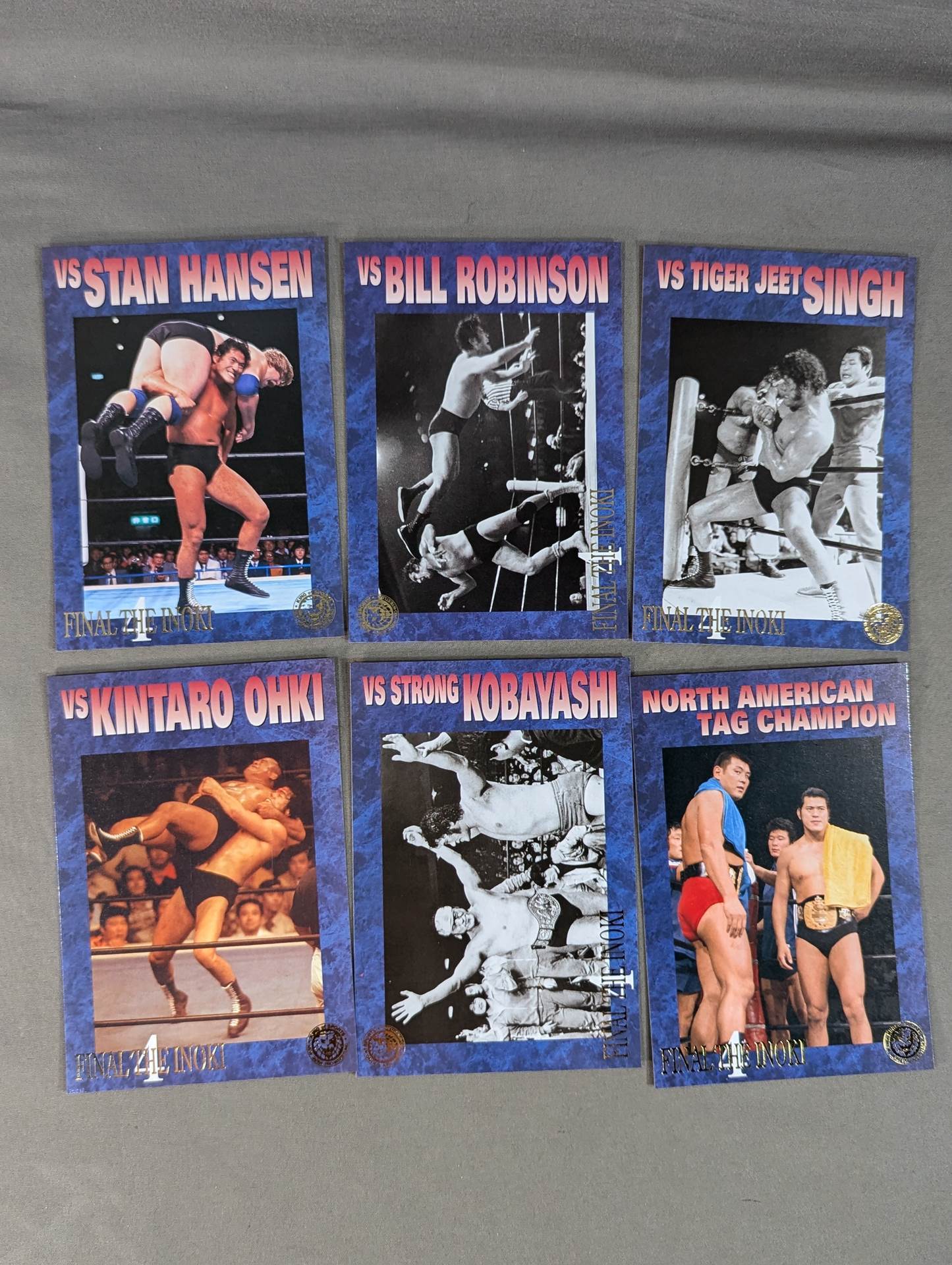 Antonio Inoki Memorial Card Collection