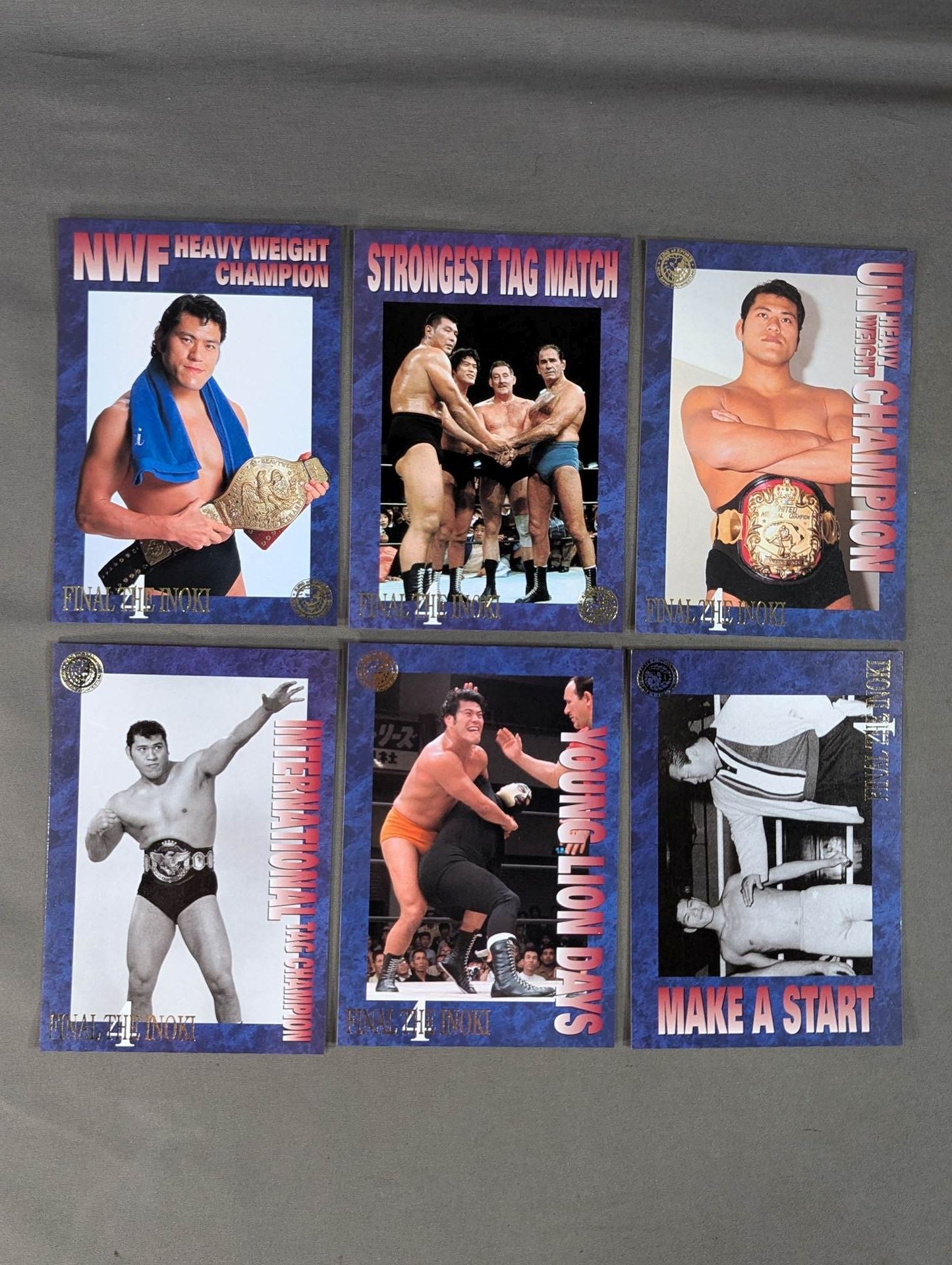 Antonio Inoki Memorial Card Collection
