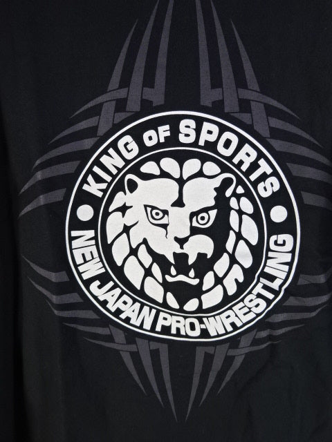 Lion Mark Long Sleeve T-Shirt (2) (Black)