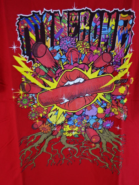 高橋ヒロム TIMEBOMB GOES BLOOM! Tシャツ(レッド)