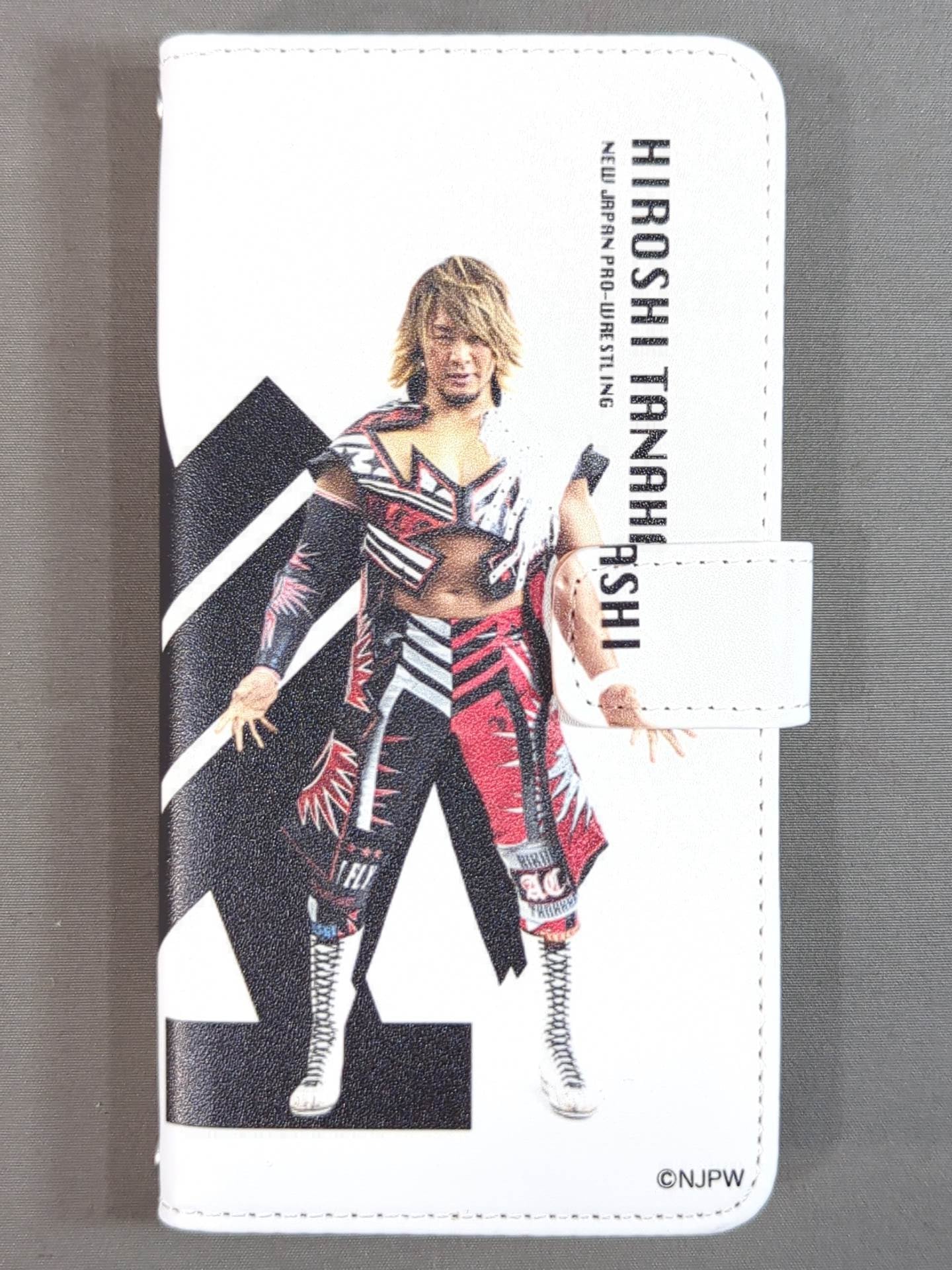 Hiroshi Tanahashi Smartphone Case (Notebook Type)(2)