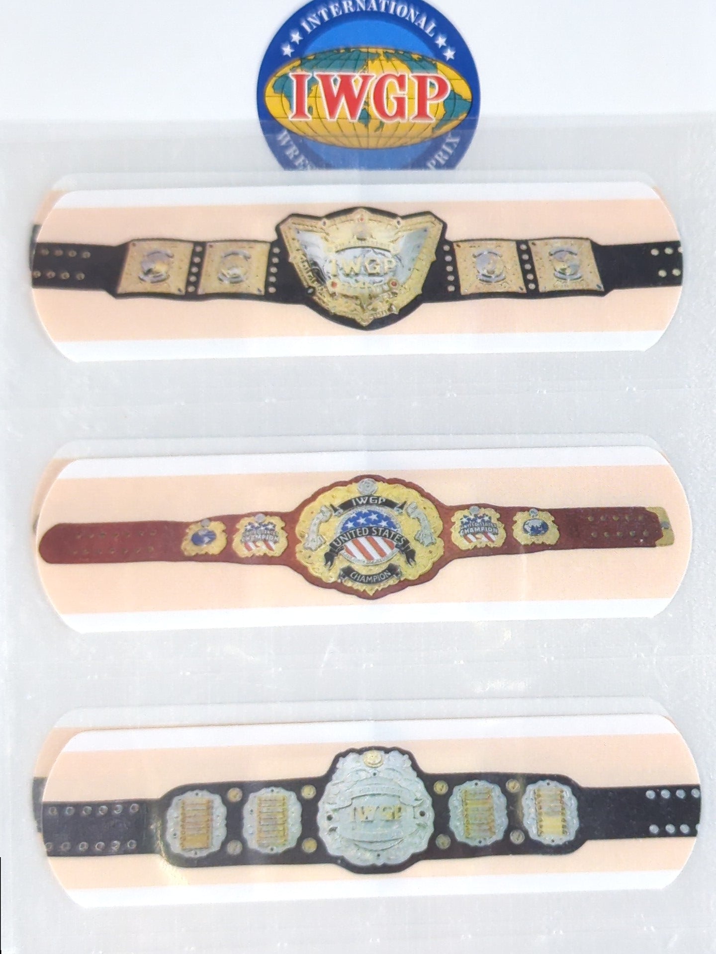 ★ ★ not sold in stores New Japan Pro Wrestling Champion Belt Plaster
