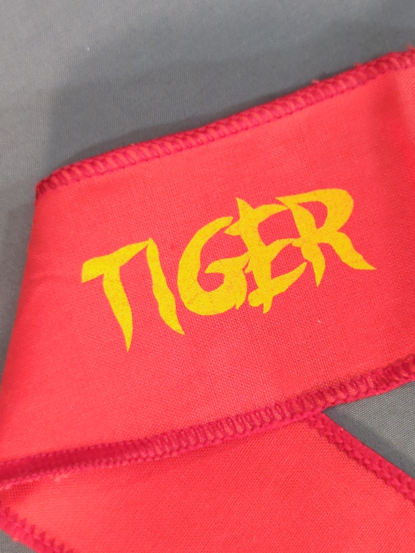 【直筆サイン入り】タイガー・ジェット・シン「TIGER NO FEAR FEVER」ハチマキ